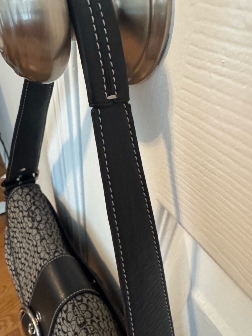 SOLD! Do not purchase! Black and Gray Coach Soho Shouder bag - Picture 12 of 12